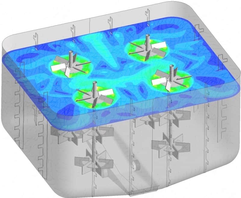 Simulated-Evaluation-of-New-Batch-Mixing-Tank-Design-using-CFD-SimuTech-Group