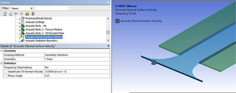 SimuTech Group Normal Surface Velocity Sound Propagation