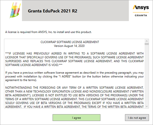 Installing-Ansys-Granta-EduPack