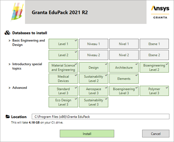 Installing-Ansys-Granta-EduPack-4