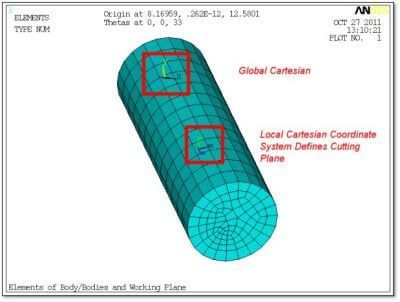 Linearizing-Stress-Distribution-Normal-to-a-Plane-Ansys-Geometric-Construction