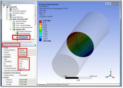 Linearizing-Stress-Distribution-Normal-to-a-Plane-Ansys-Workbench
