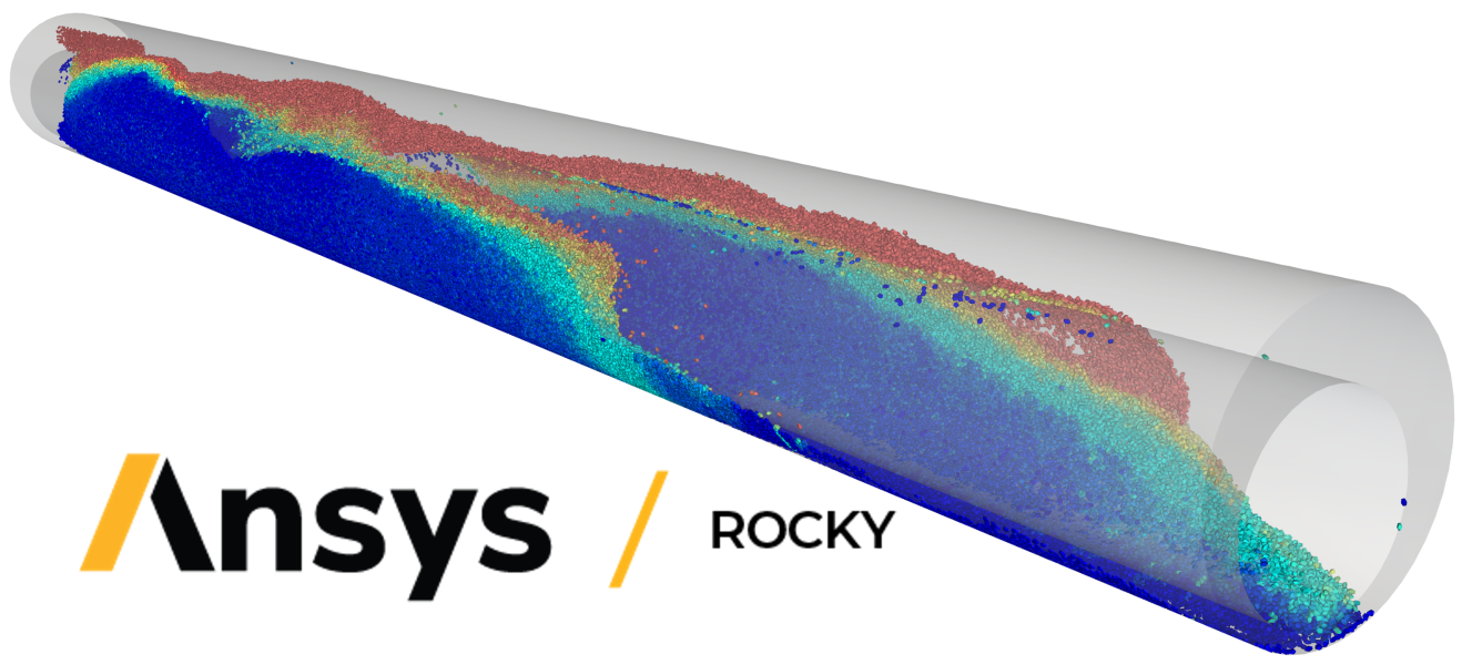 Rocky-DEM-Particle-Breakage-Simulation-Ansys-Rocky