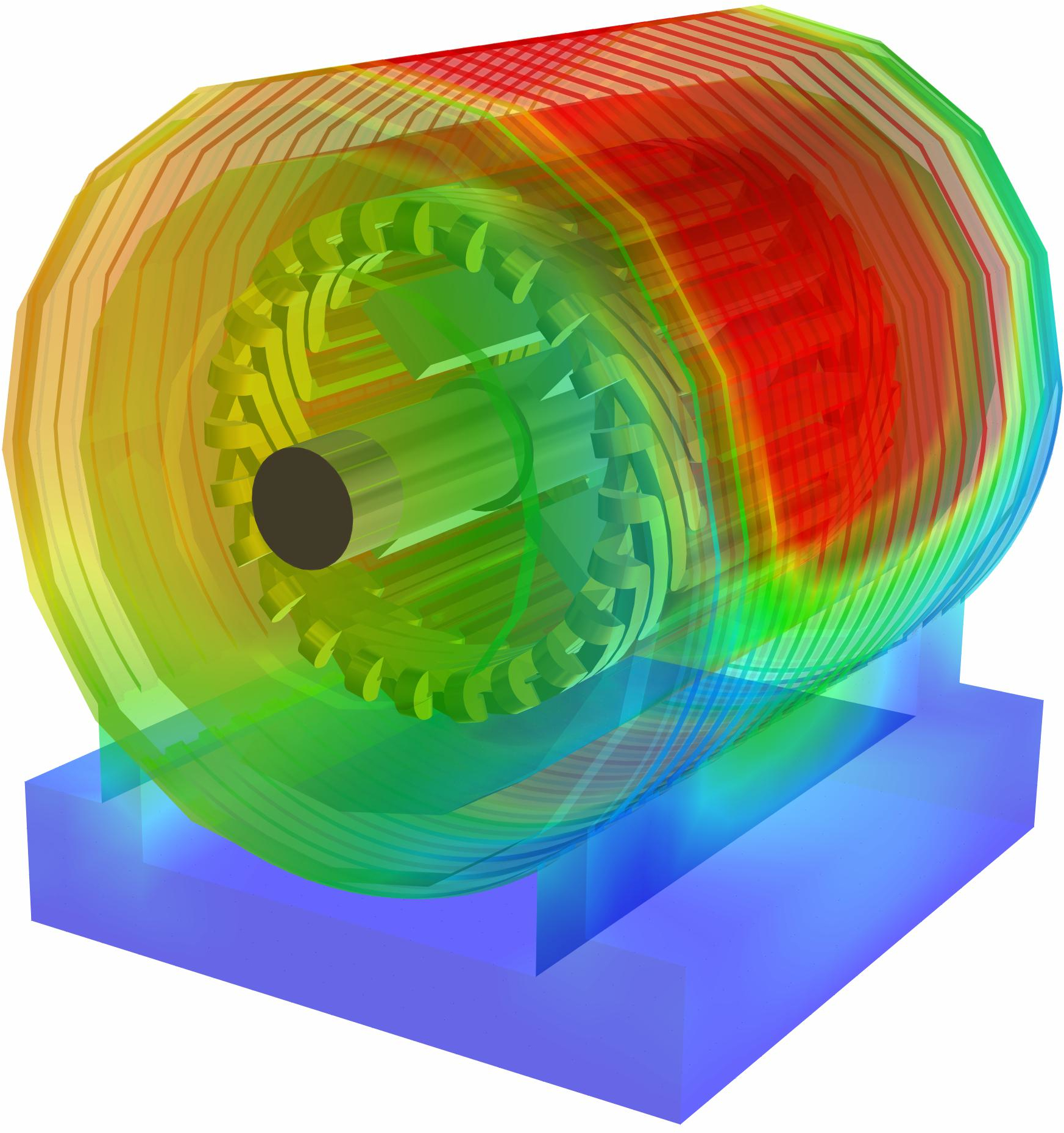 Ansys-Mechanical-Motor-Simulation-Electronic-Devices