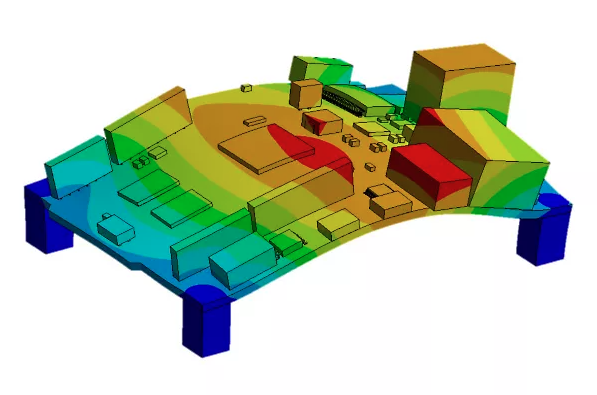 mechanical-thermal-stress_electronics-reliability_Ansys