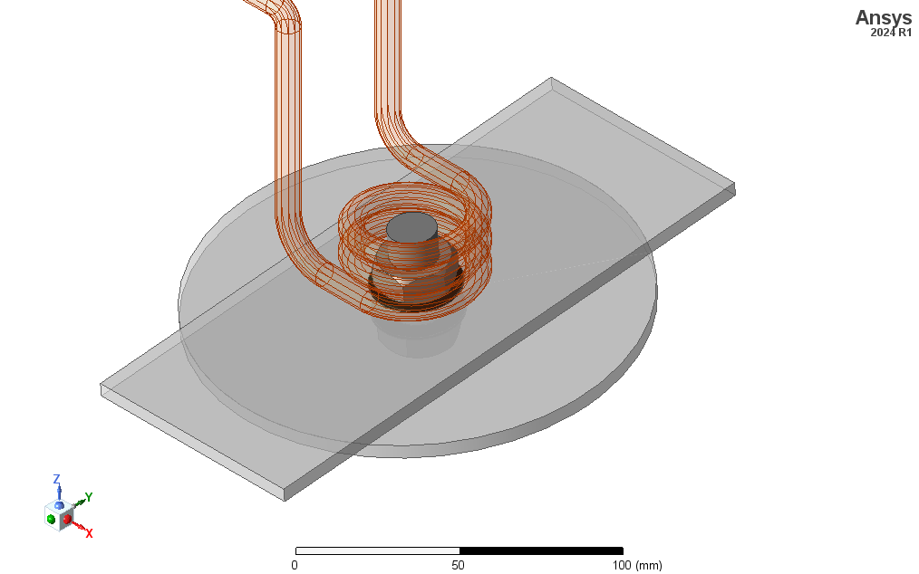 bolt and nut heating example 1