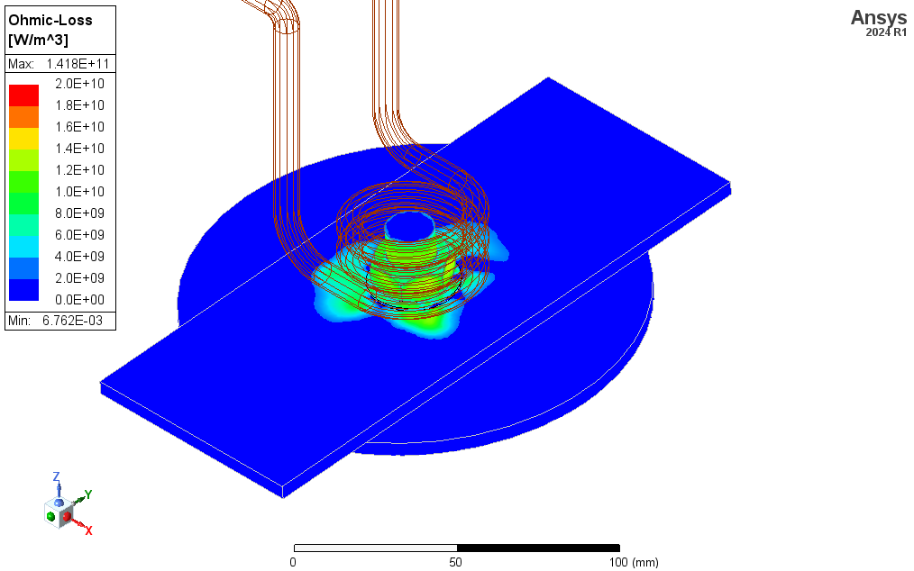 bolt and nut heating example 2