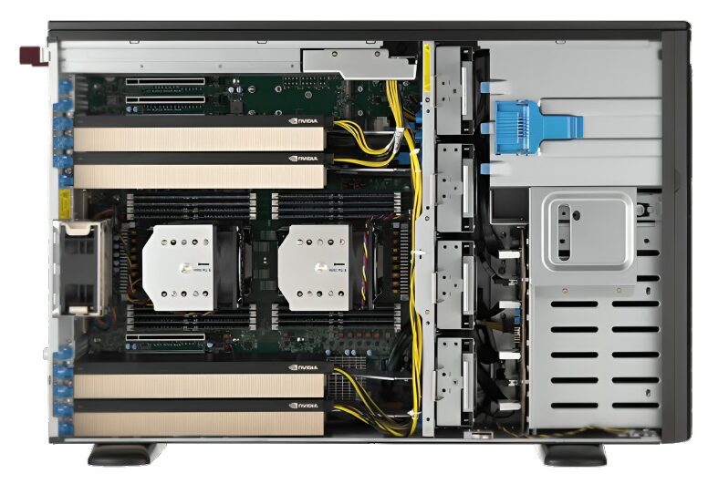 Exxact Corporation rackmountable 4-NVIDIA H100