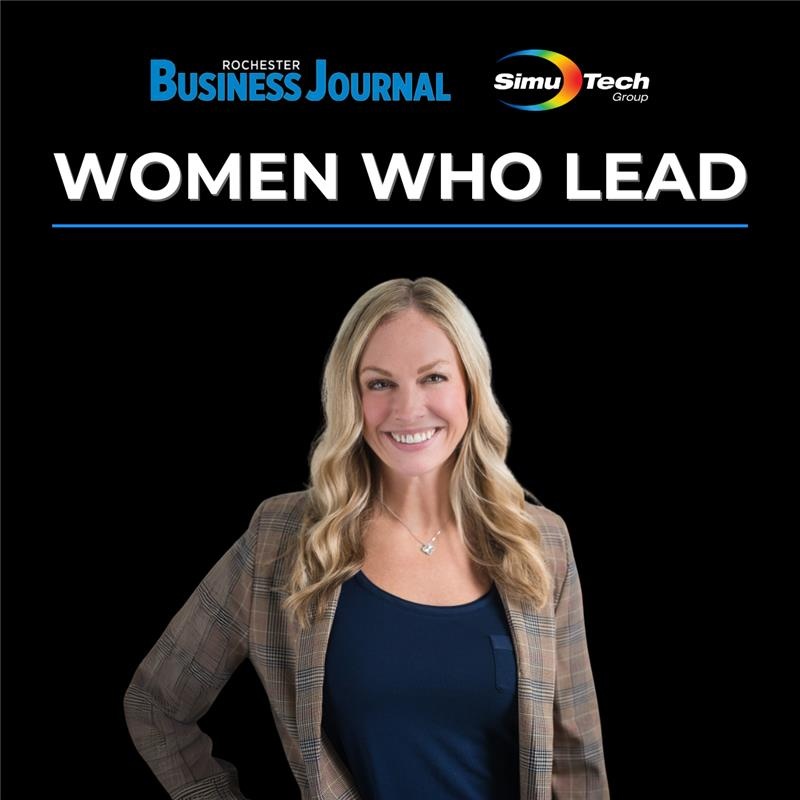 RBJ - Women Who Lead graphic featuring Katie Lally