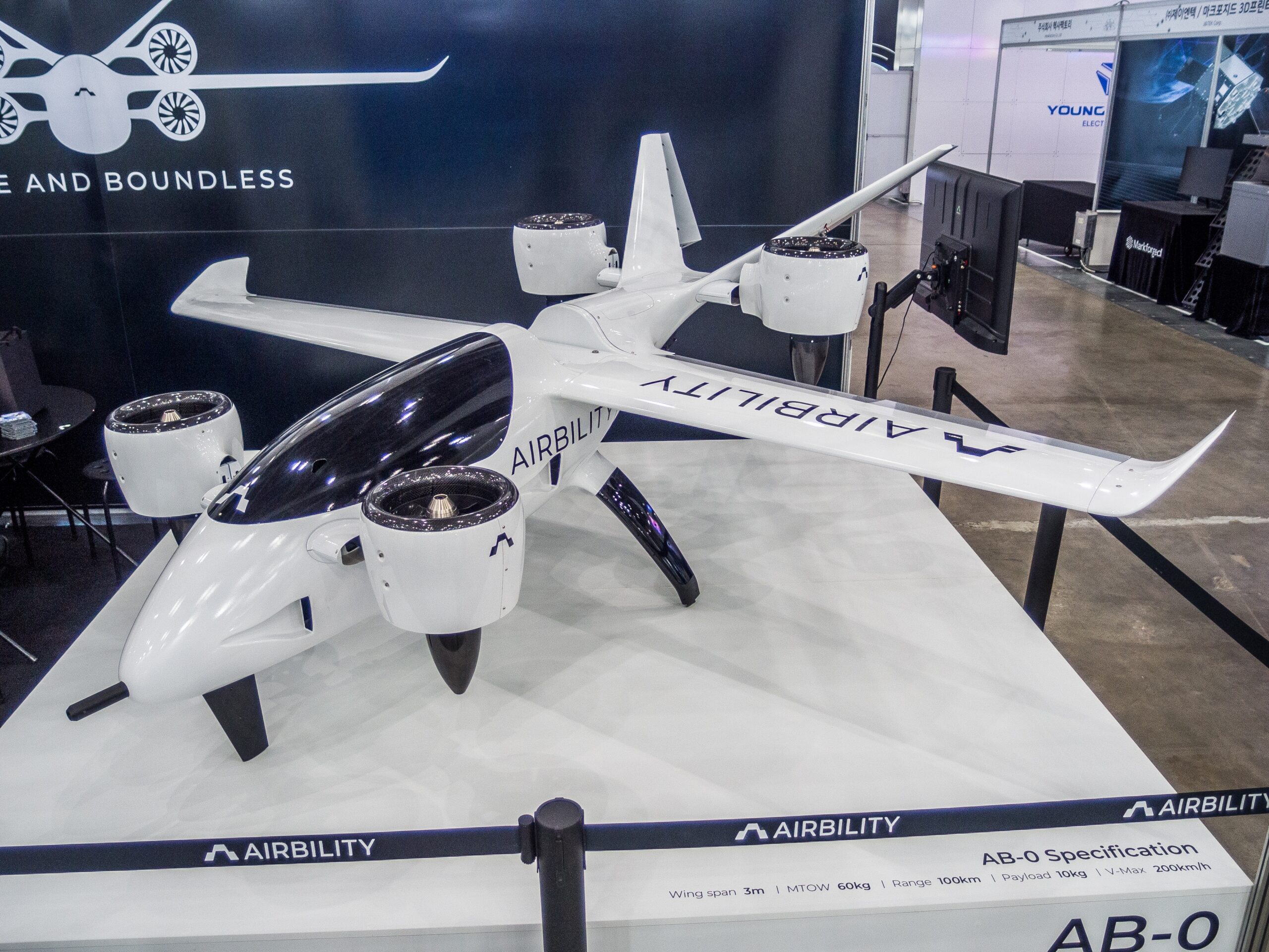 Busan,,South,Korea,-,26.,Feb.2025:,Airbility,Ab-0,Evtol,Model