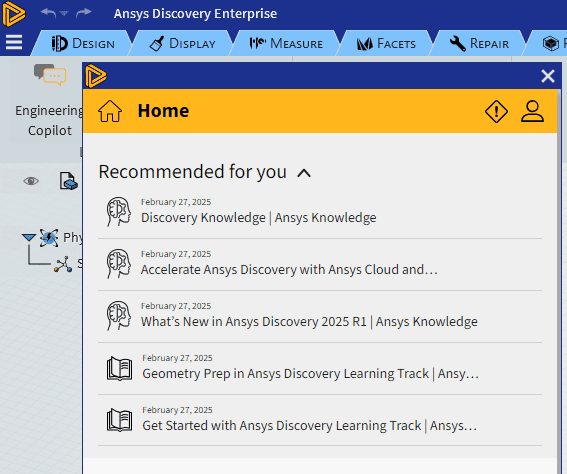 ansys engineering copilot interface 3