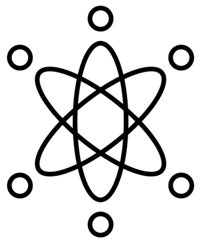 decoherence-quantum-icon