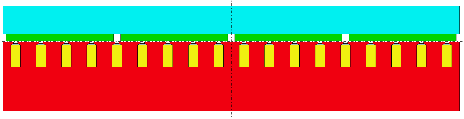 axial flux motor design single rotor single stator
