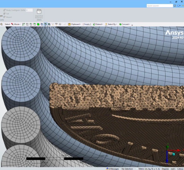 cross-sectional segment sets in ls-dyna