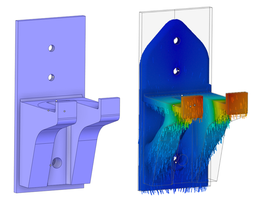 Ansys Discovery topology optimization