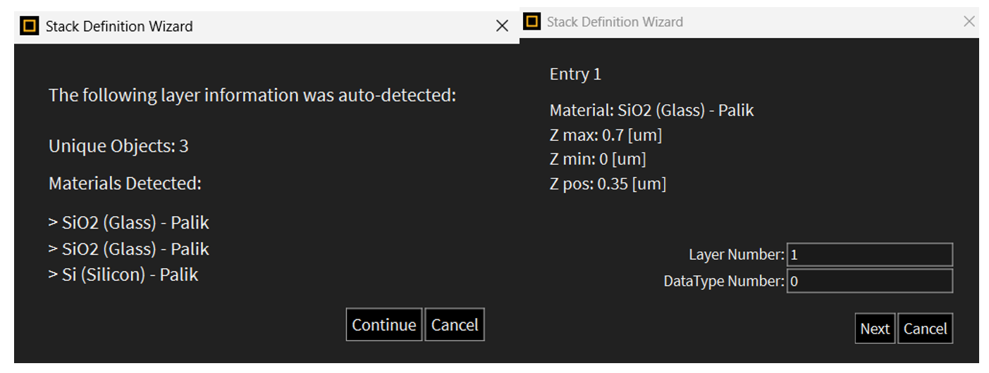 First Step - LumToGDS Interface in Lumerical