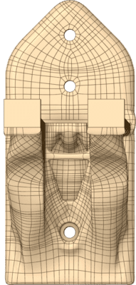 Ansys Discovery Topology Optimization: 3D-Printed Bracket Design