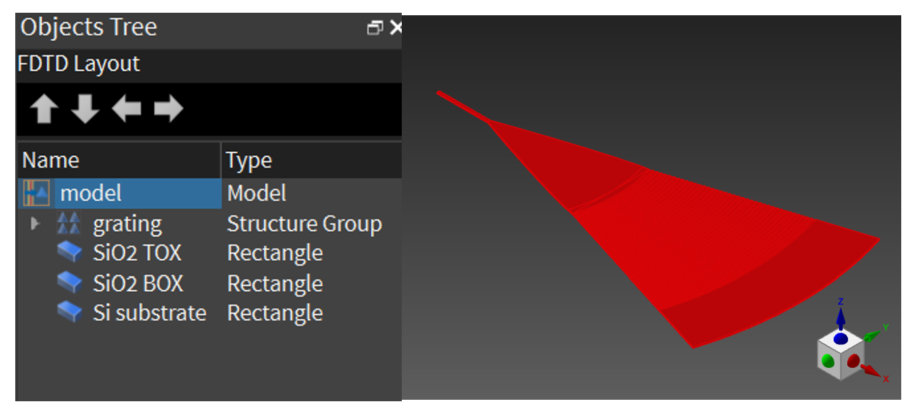 tapered grating coupler design