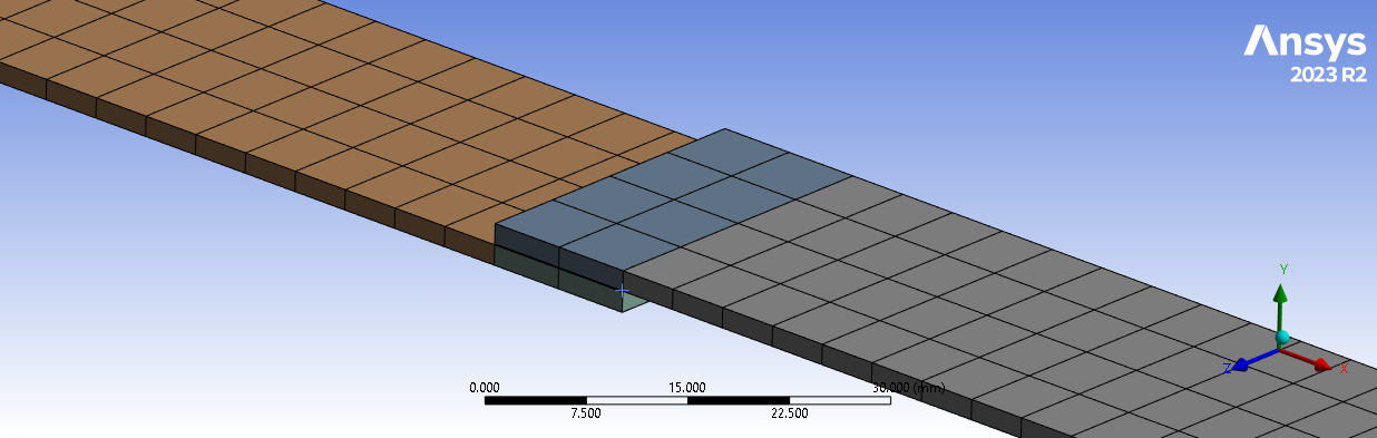 2x4 Element Mesh