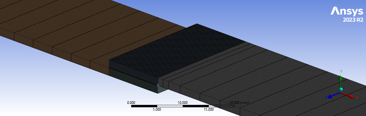 64x128 Element Mesh