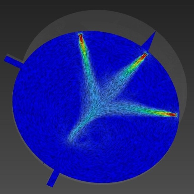 tank scope flow pattern