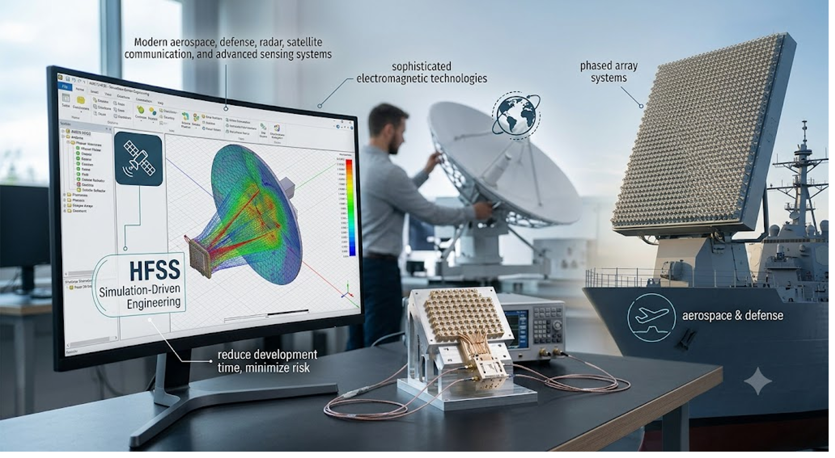 Phased Array Fed Reflector general applications and domains