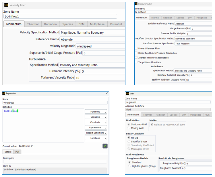 fluent simulation setup