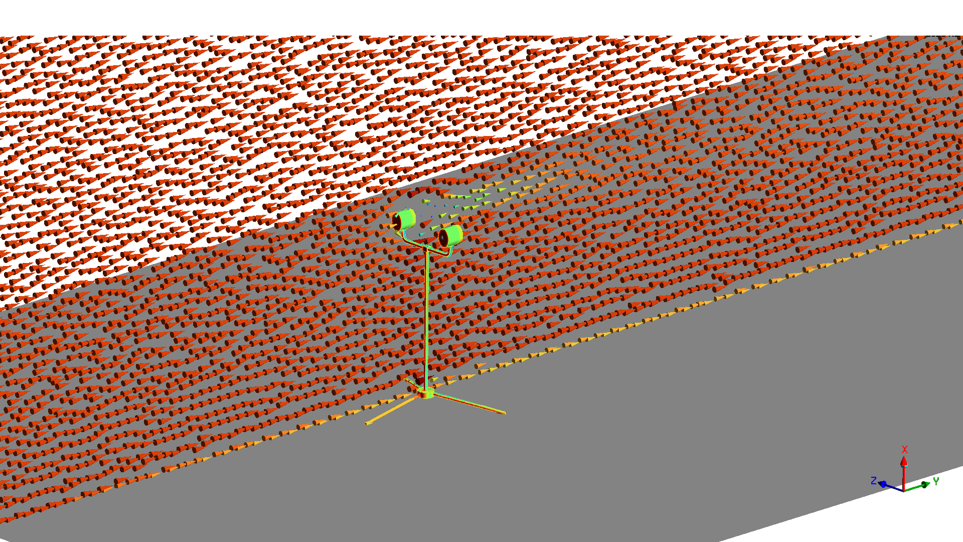 tipping analysis drag coefficient simulation