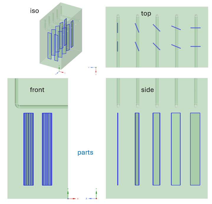 Ansys Fluent Dynamic Mesh geometries