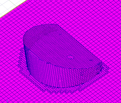 Figure 3a. Level 4 Mesh Without Mesh Fusion