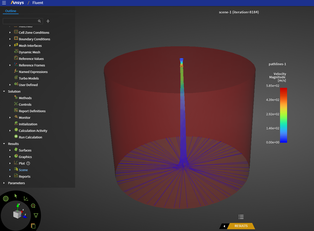 PyFluent FreeFlow coupling Show Console effects
