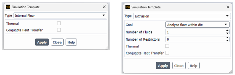 Ansys Fluent Polyflow porous media model setup