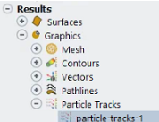 Ansys Fluent particle residence menu capture