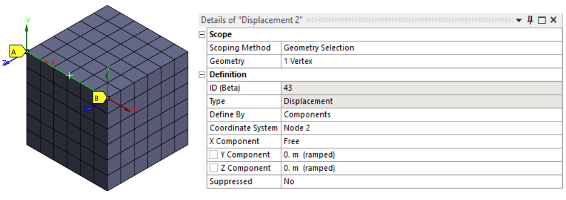 Ansys Mechanical 3-2-1 method steps 2