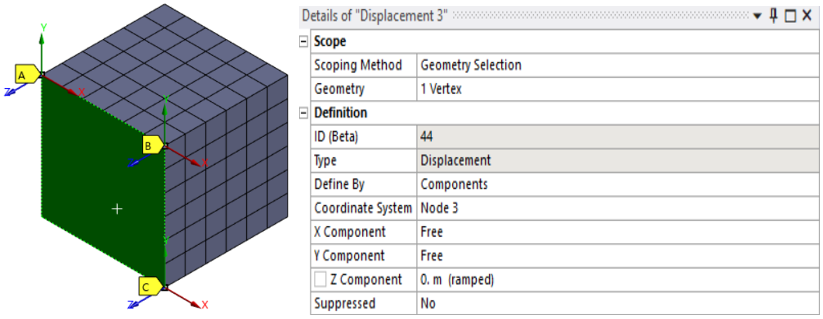 Ansys Mechanical 3-2-1 method steps 3