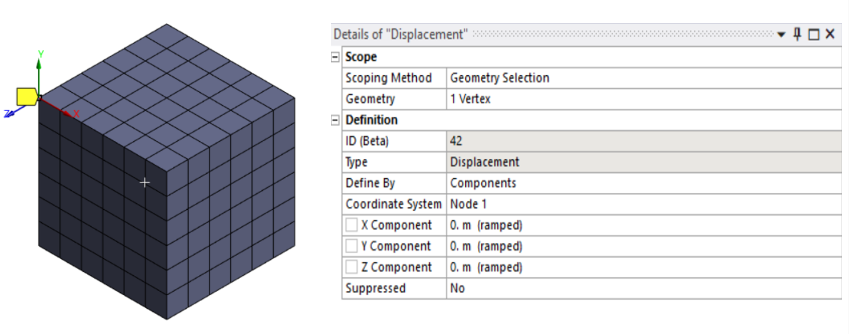 Ansys Mechanical 3-2-1 method steps