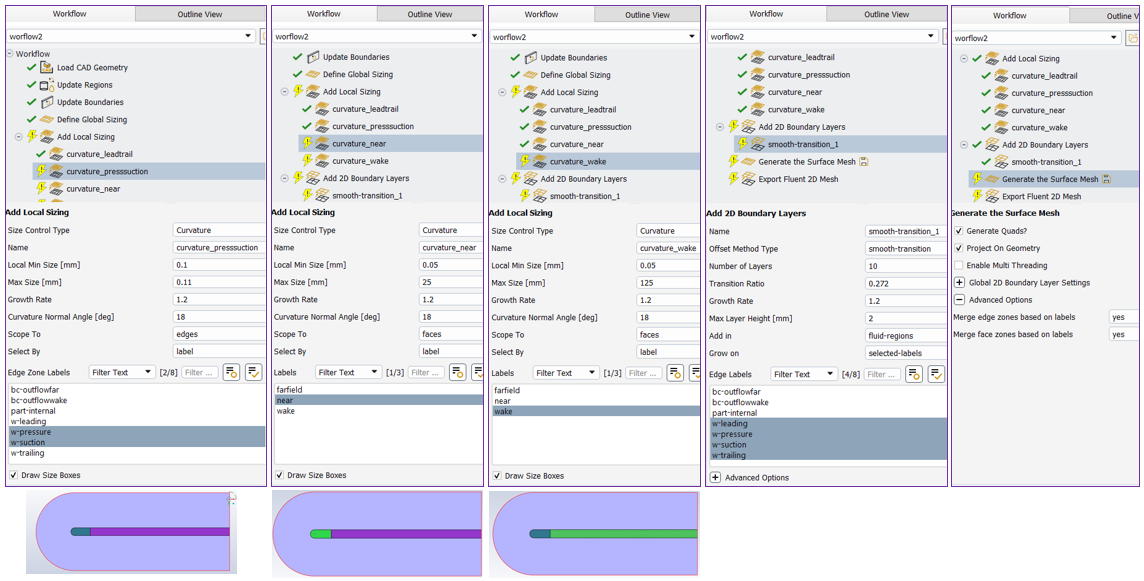 Fluent 2D Meshing Workflow 2