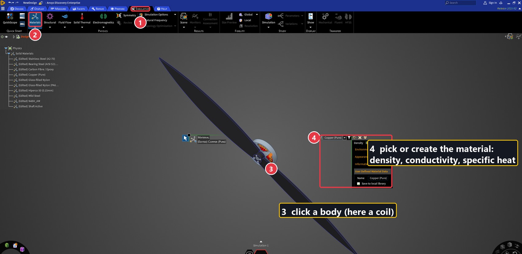 Simulation - Materials