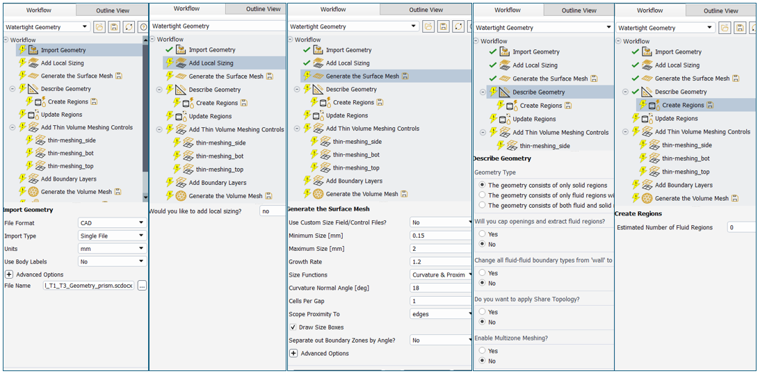 prismatic cell mesh settings 2